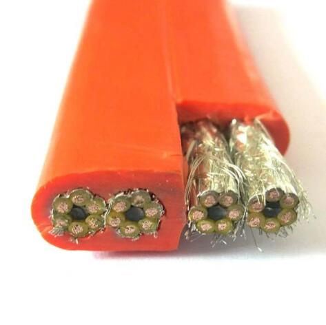 YGZBP耐高溫屏蔽扁電纜